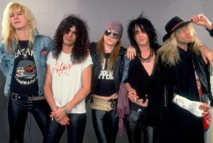 Guns N Roses At Uic Pavillion Chicago Illinois August 21 1987