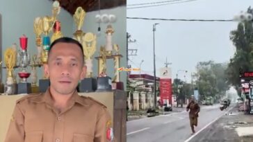 Guru Di Indonesia Berlari Ke Sekolah