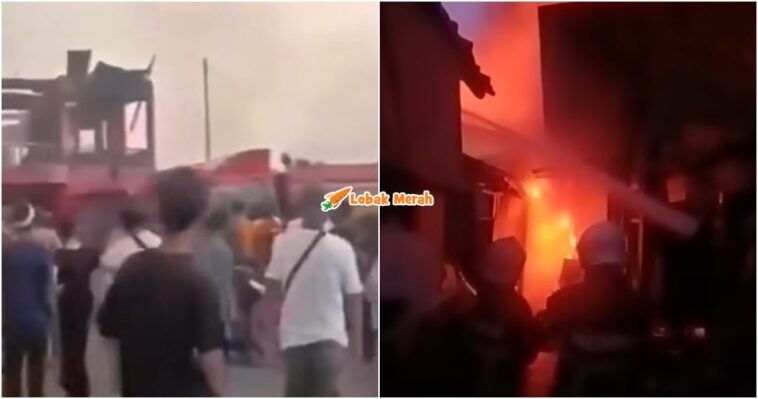 Kebakaran Kampung Bahagia Anggota Bomba Diherdik