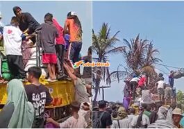 Kebakaran Sandakan Serbu Lori