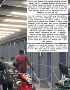 Kes Gangguan Di Mrt Kajang