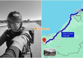 Lelaki Ulang Alik 700Km Kemalangan