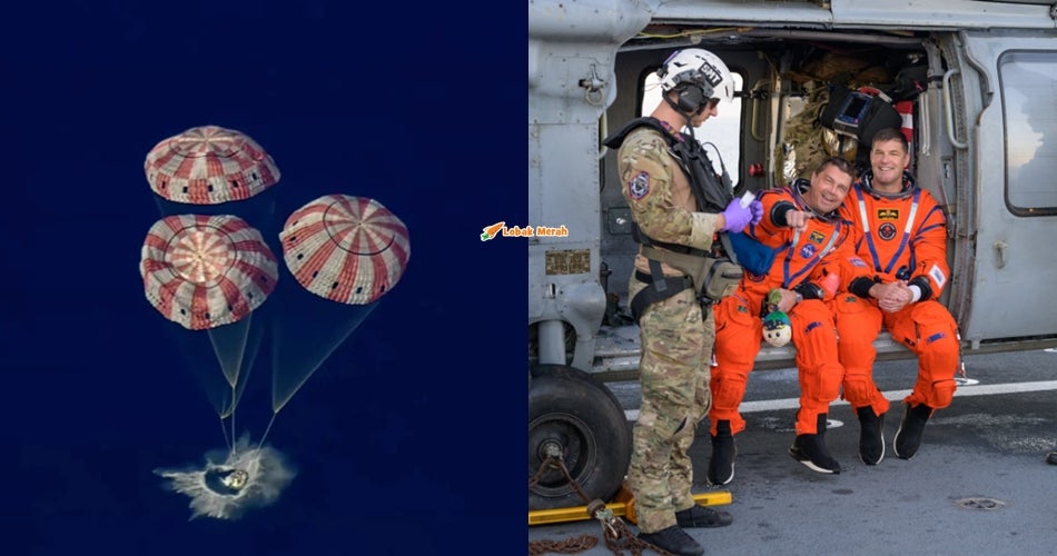 Angkasawan Artemis II Selamat Tiba Di Bumi Lepas Berjaya Mengelilingi Bulan