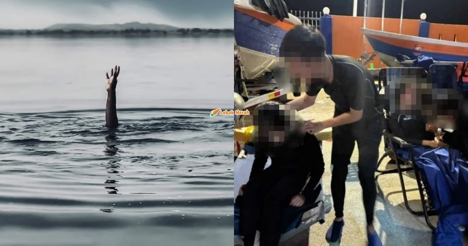 2 Pelajar IPG Ditemui Lemas Ketika Sertai Aktiviti Berkayak Di Kawasan Pantai Merdeka