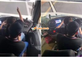 Pemandu Bas Riba Wanita Suami Orang
