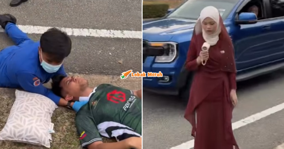 “Just wanna say thank you” – Terhutang Budi Dibantu Masa Kemalangan, Pemuda Ini Cari Wanita  Misteri