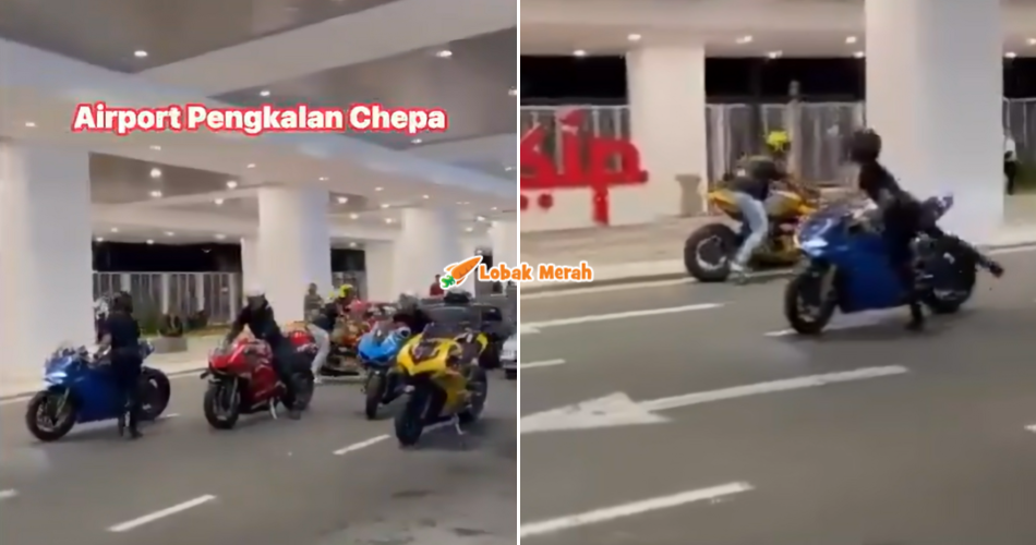 Airport Kelantan Jadi ‘Litar’ Mat Motor Undang Kecaman Netizen