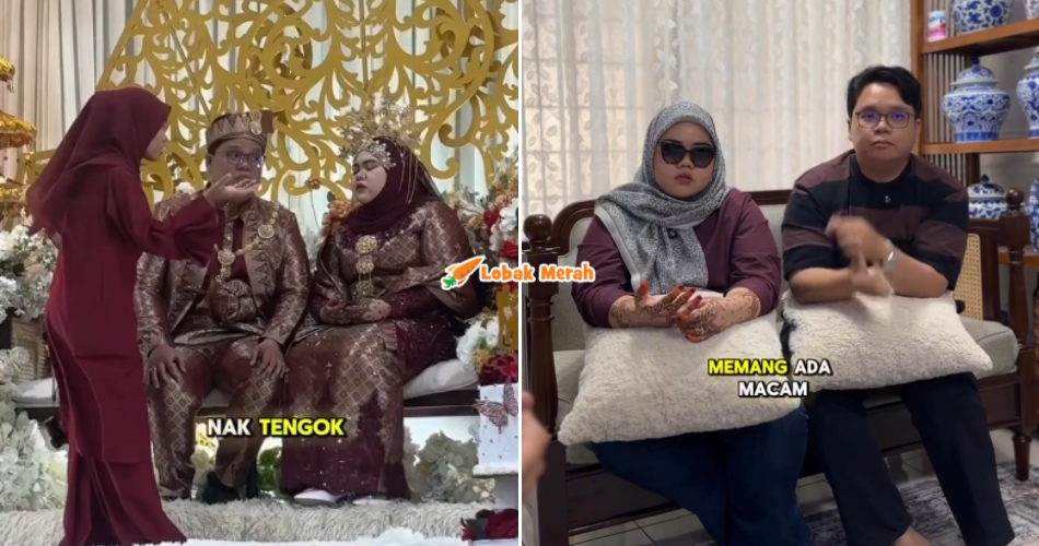 Makeup ‘Heavy’ Bukan Punca, Rupanya Ini Sebab Sebenar Pengantin Ini Tak Boleh Buka Mata!