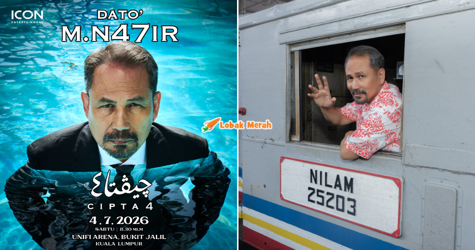 “Lagenda kembali!” – Dato’ M. Nasir Kembali Dengan Konsert CIPTA 4, Peminat Dah Boleh Mula Menabung!