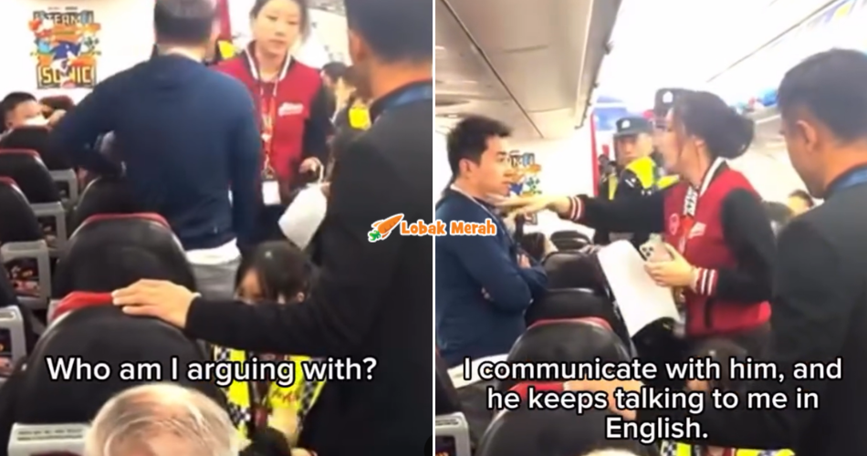 “Macam Chinese short drama” – Penumpang Wanita Mengamuk Dalam Kapal Terbang Gara-gara Anak Kapal Tak Reti Cakap Mandarin