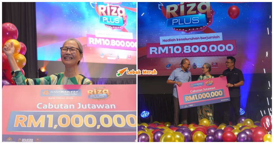 Dari Guru Ke Jutawan, Bank Rakyat Umum Pemenang RM1 Juta Akaun Pelaburan-i Rizq Plus
