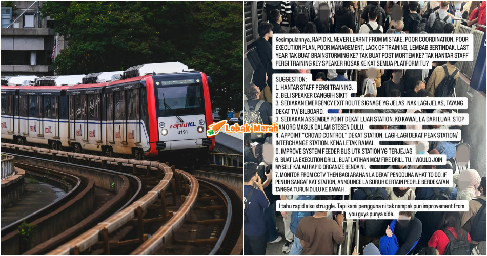 Isu Kerosakan LRT Rapid KL Jadi Topik Hangat, Netizen Di Threads Kongsi Cadangan Yang Boleh Diperbaiki