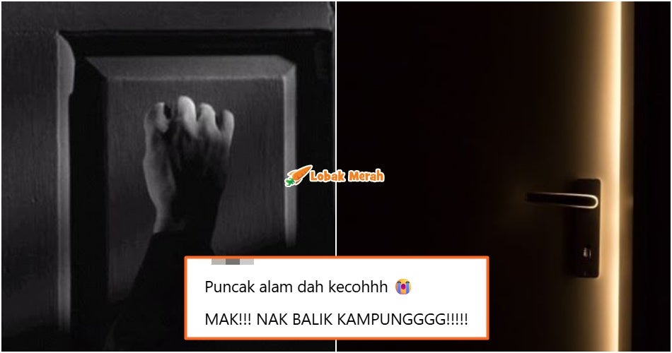 “Nak kata binatang tak logik” – Kecoh Ketukan Misteri Tengah Malam Ganggu Warga Puncak Alam