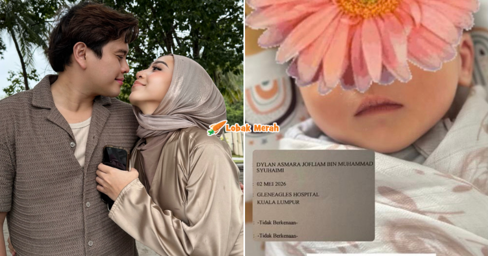 Jofliam Kongsi Berita Gembira Cahaya Mata Baharu, Nama ‘Dylan Asmara Jofliam’ Jadi Pilihan