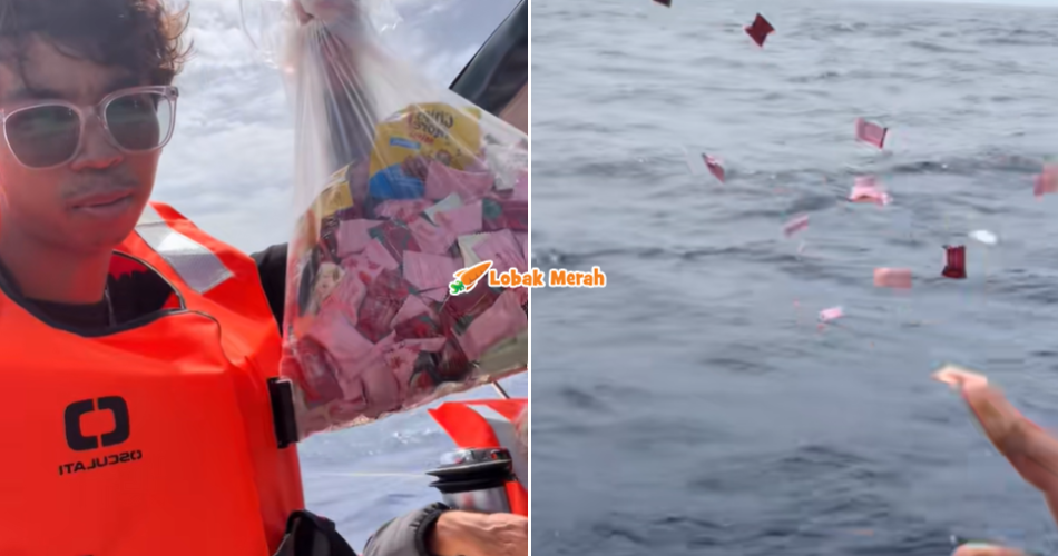 “Niat tak menghalalkan cara” – Baling Gula-Gula Ke Laut Demi Anak Gaza, Tindakan Haroqs Dikritik Netizen?
