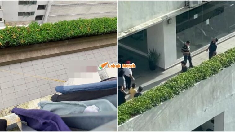 2 Beradik Jatuh Tingkat 12