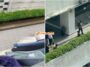 2 Beradik Jatuh Tingkat 12