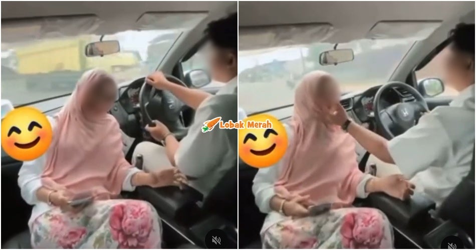 “Cukup bahan bukti” – JPJ ‘Buru’ Pasangan Buat Aksi Bermanja Secara Berbahaya Ketika Memandu