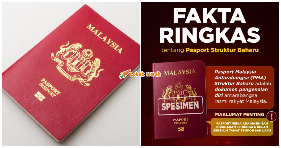 Pasport Malaysia Antarabangsa Baharu Dengan Tempoh Sah Laku 10 Tahun Mula Dilaksanakan