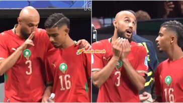 Pemain Maghribi Pesanan Solat Jaring Gol