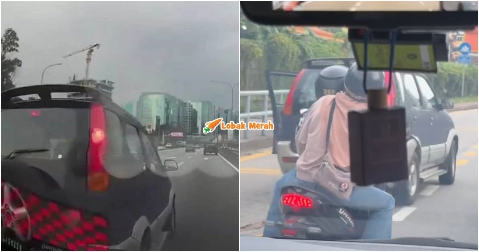 Rempuh 2 Kenderaan Dengan Kereta Pinjam, Pemandu SUV Diburu Polis Lepas Larikan Diri