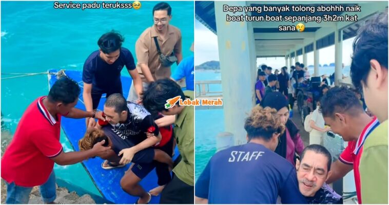 Staf Redang Gendong Bapa