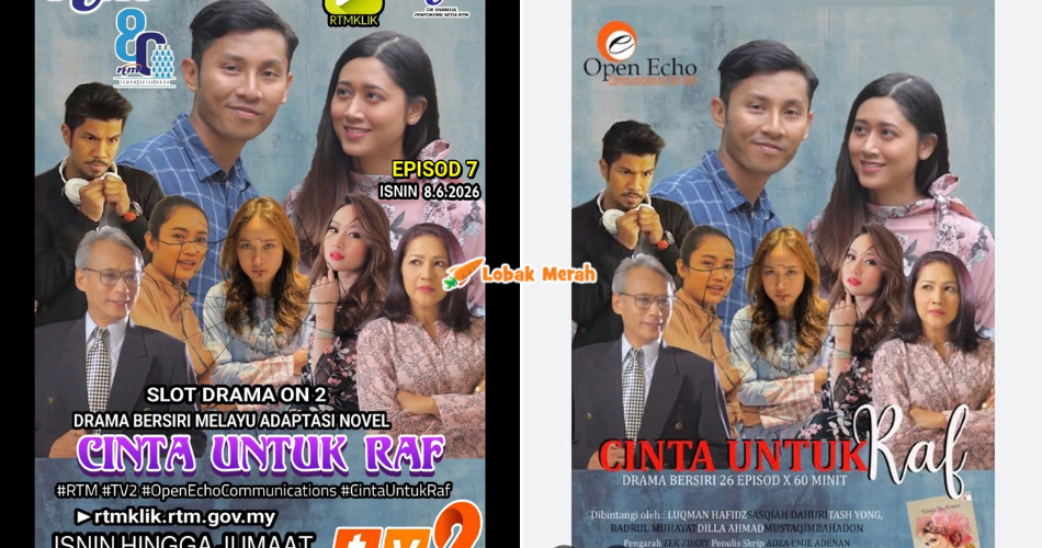 “Nampaknya promosi berkesan…” – Dikritik Teruk Oleh Netizen, RTM Dedah Pembuat Sebenar Poster Viral Drama