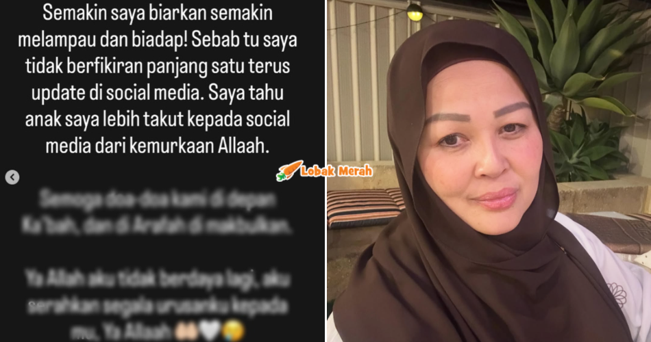 “Ya Allah aku tidak berdaya lagi” – Hantaran Terbaru Ibu Zahirah Macwilson Timbulkan Pertanyaan?