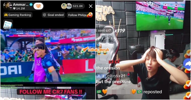 Ammar Nazhan Live Piala Dunia