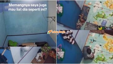 Anak 2 Tahun Tinggal Sendirian Di Rumah Bapa Cari Rezeki