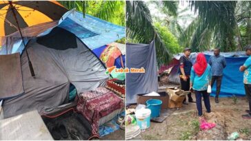 Asnaf Tinggal Dalam Khemah Dadah