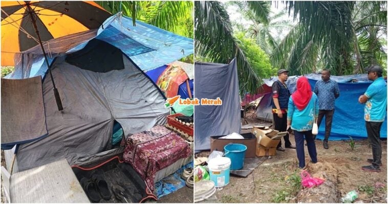 Asnaf Tinggal Dalam Khemah Dadah