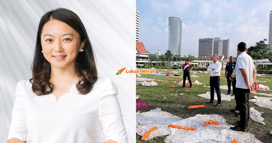 “Jangan kotorkan rumah sendiri” – Hannah Yeoh Kecewa Dataran Merdeka Banyak Sampah Lepas Habis Tonton Piala Dunia