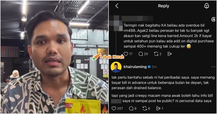 Khairul Aming Bil Telefon