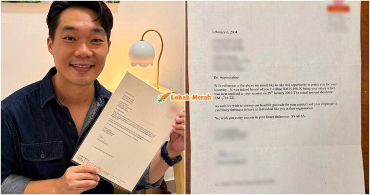 Lelaki Jujur Pulangkan Wang Rm17000