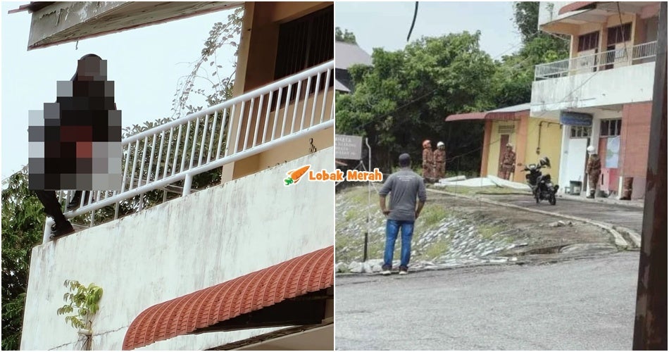Detik Cemas 10 Minit! Tindakan Pantas KP Kuala Terengganu Selamatkan Pelajar Cuba T*rjun Bangunan
