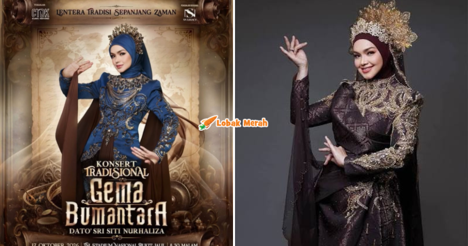 Peminat Sanggup ‘Battle’ Simpan Duit Beli Tiket Konsert Tradisional, Siti Nurhaliza Akui Hampir Menitis Air Mata!