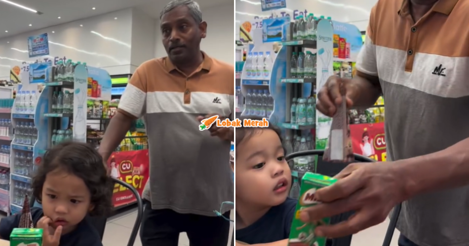 “Nak dapat cucu sulung” – Uncle Belanja Anak-Anak Makanan Kat CU, Rupa-Rupanya Sebab…