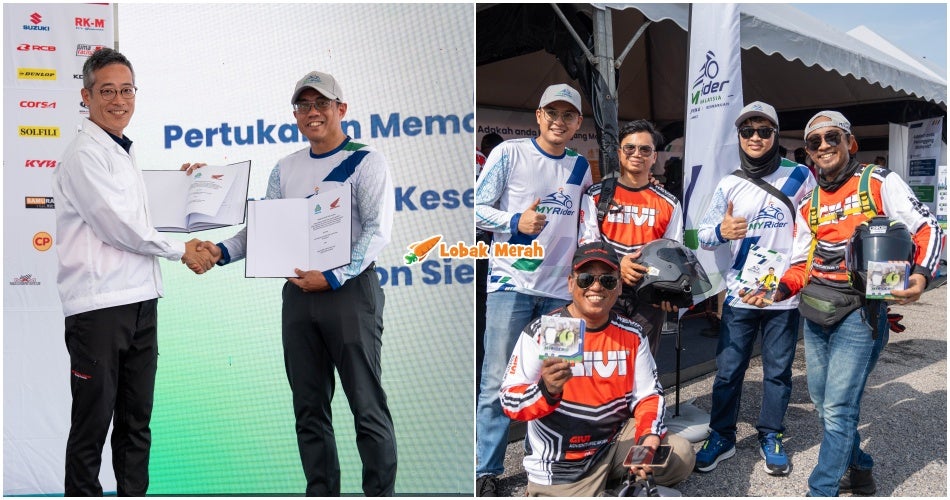 1,000 Pencarum Terima MyRIDERID Percuma, Inisiatif Perkasa Keselamatan Penunggang Motosikal