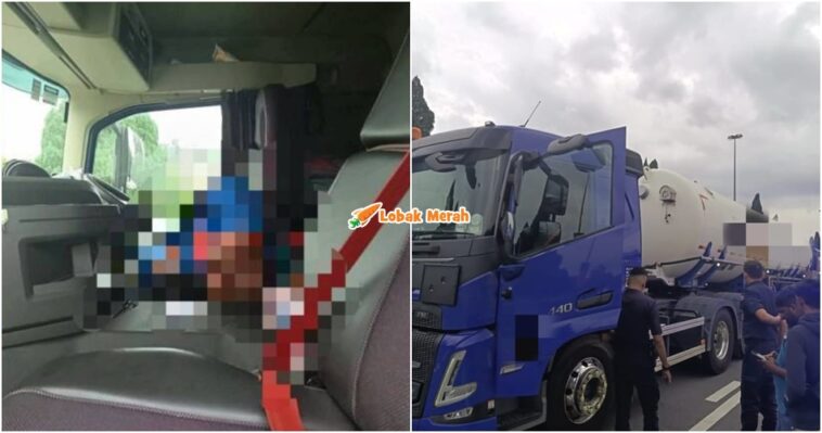 Pemandu Lori Tertidur Rupanya Meninggal Dunia