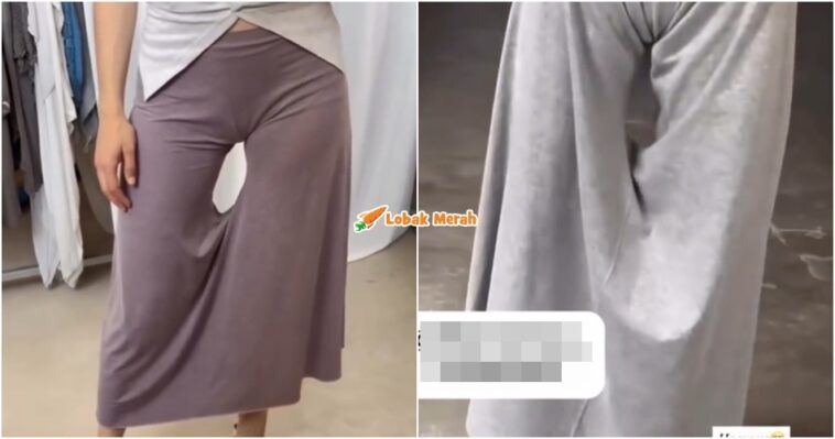 Seluar Kain Skirts Fesyen Pelik Ni