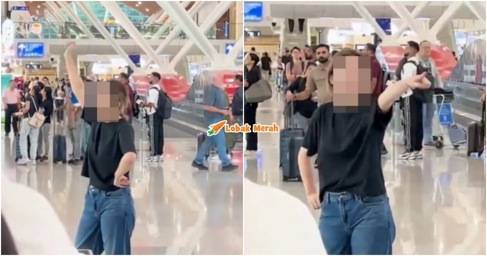 Terlupa Makan Ubat, Pelancong China Bertindak Agresif & Berlari Di Balai Perlepasan KLIA