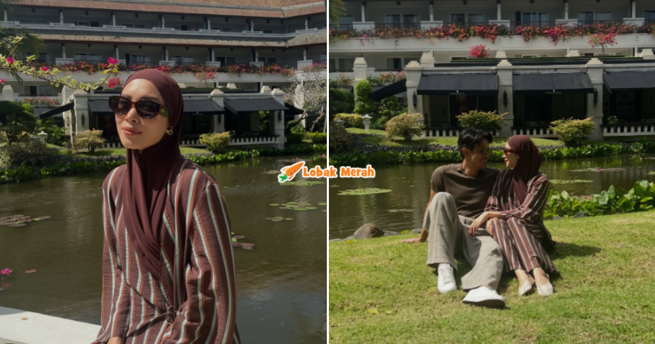 Tampil Anggun Bertudung, Foto Zahirah Macwilson & Aiman Hakim Di Bali Raih Pujian