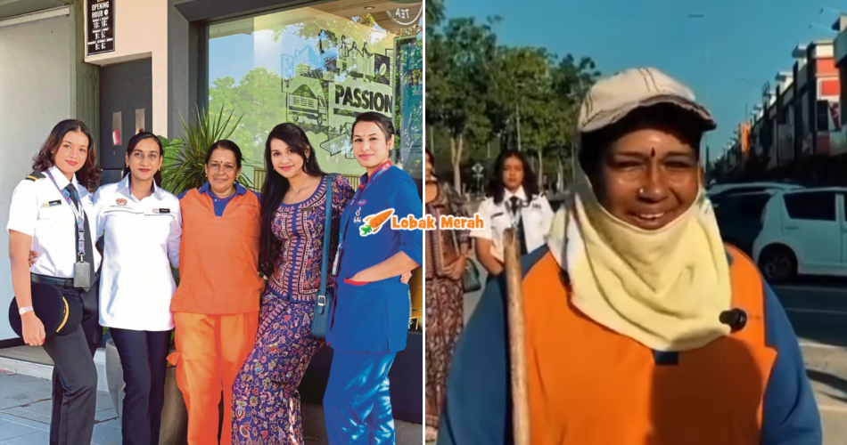 Besarkan 5 Anak Menerusi Kerjaya Pekerja Pembersihan, Kisah Murni Kavita Dapat Pujian PMX