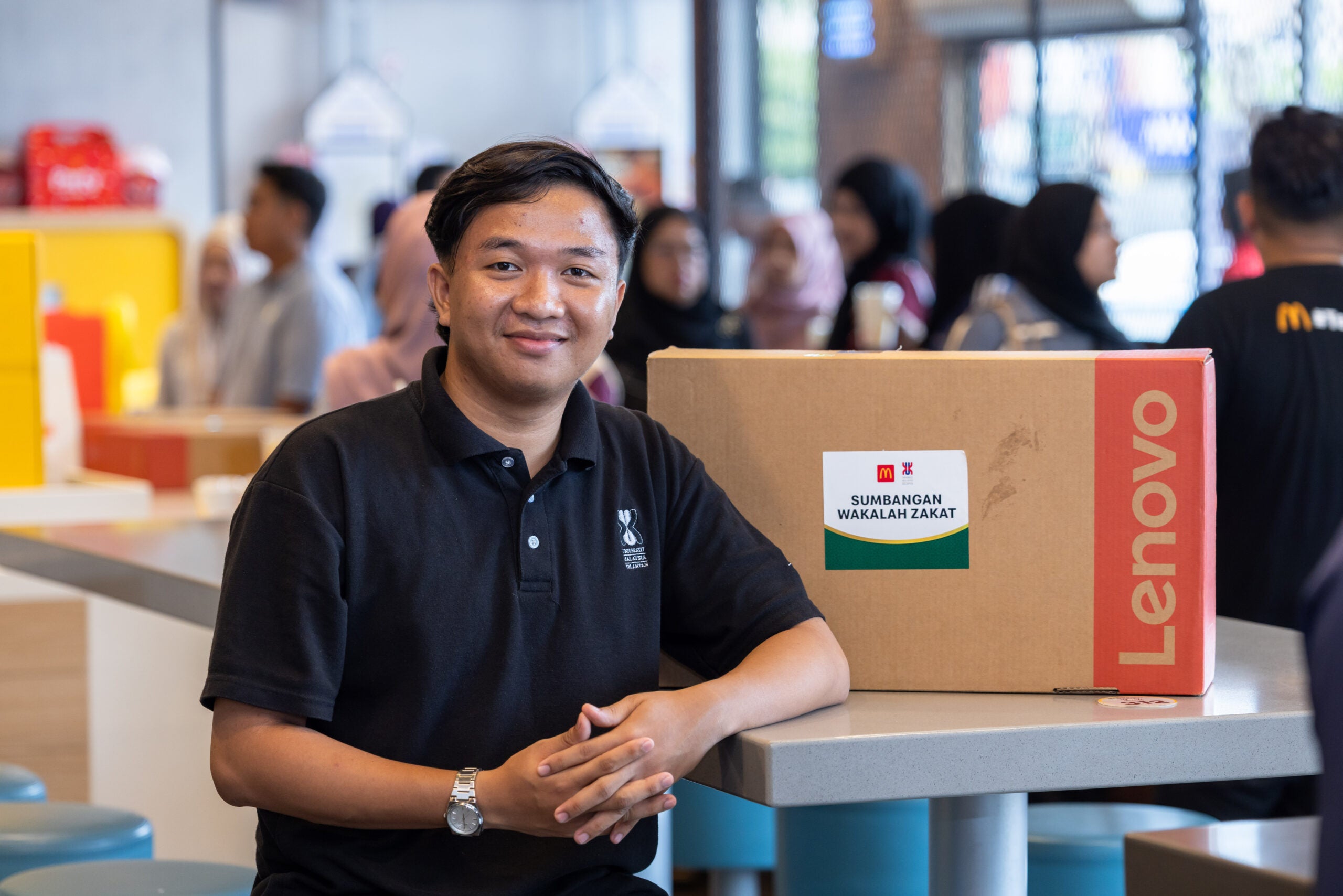 Muhammad Ammar Bin Mohd Zulkefli Melihat Program Santun Pelajar Mekdi Sebagai Ruang Untuk Menguruskan Keperluan Harian Dan Meneruskan Pengajian Dengan Lebih Tenang Scaled