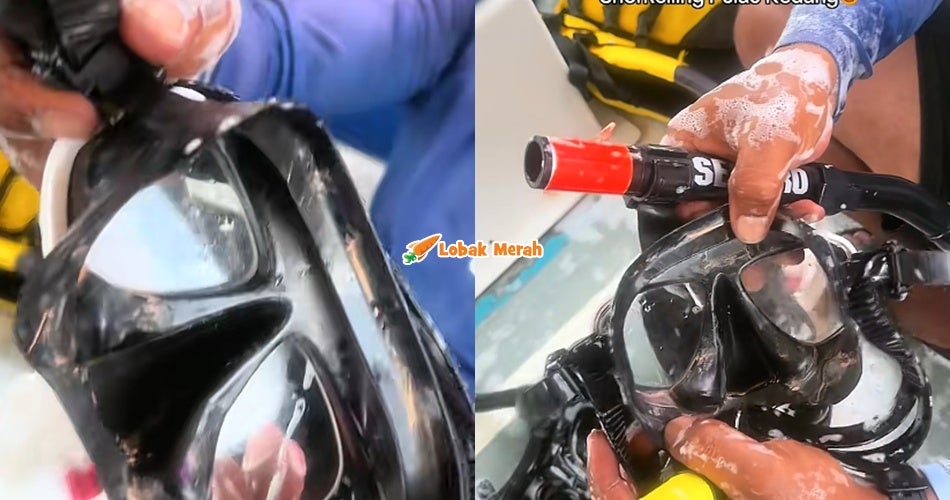 Jenuh Bersihkan Kesan ‘Makeup’ Di Gogal, Krew Bagi Tips Buat Wanita Yang Nak Snokerling