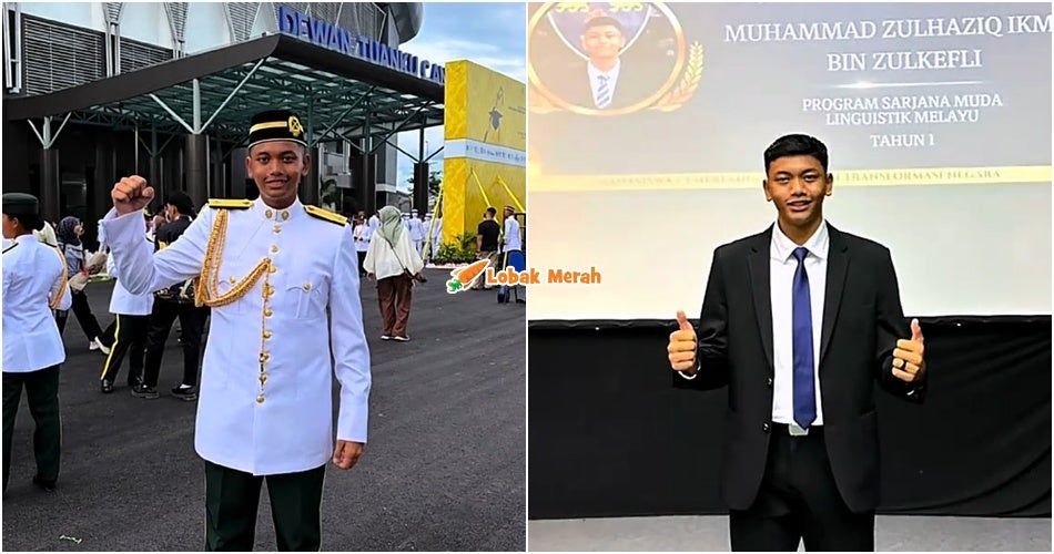 Pernah Tular Kisah 3 Beradik Dihalau, Kini Haziq Raih Kejayaan & Bergelar Leftenan Muda