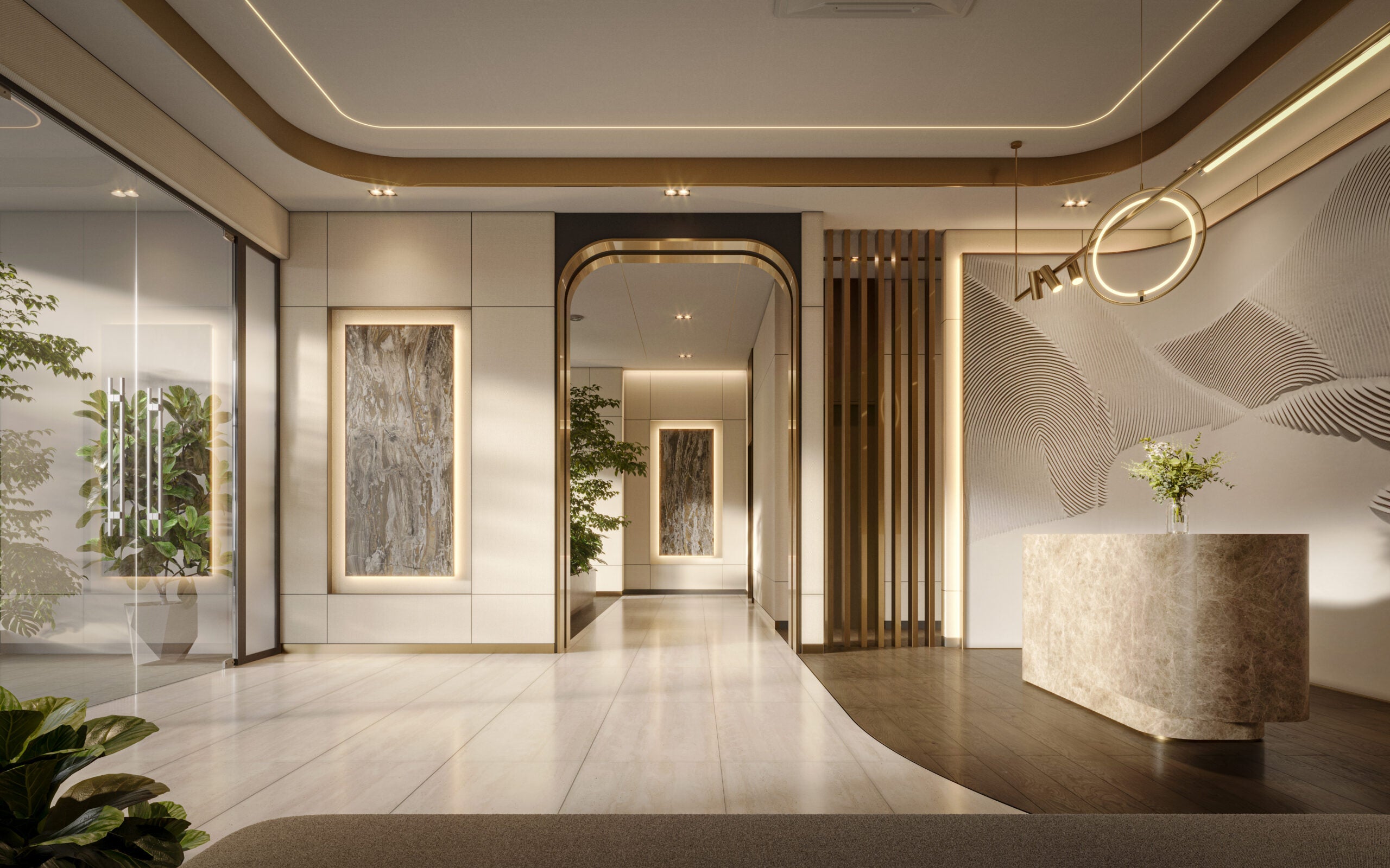Merione Main Lobby Scaled