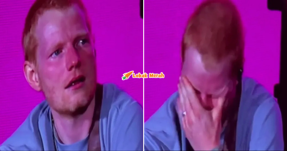 “Dunia sekarang sangat menakutkan…” – Ed Sheeran Tahan Sebak, Luah Perasaan Isu Palestin Di Konsert