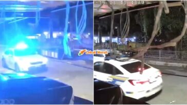 Video Curi Kabel Polis Escort